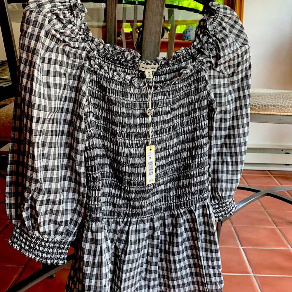 Max Studio   Black and White Size M